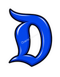 “D” Land Theme Park - Dark Blue