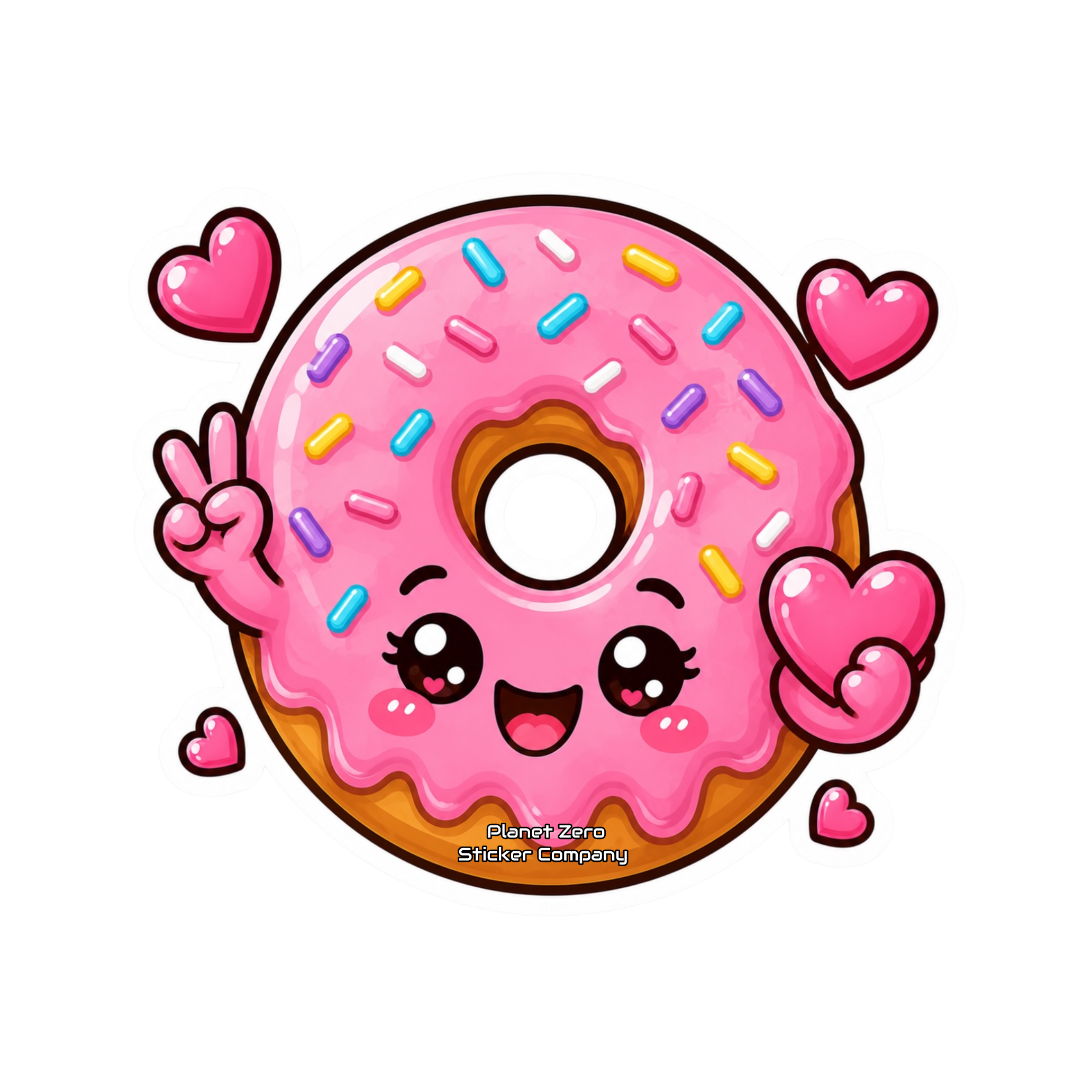 Kawaii Critters •Sweetheart Donut•