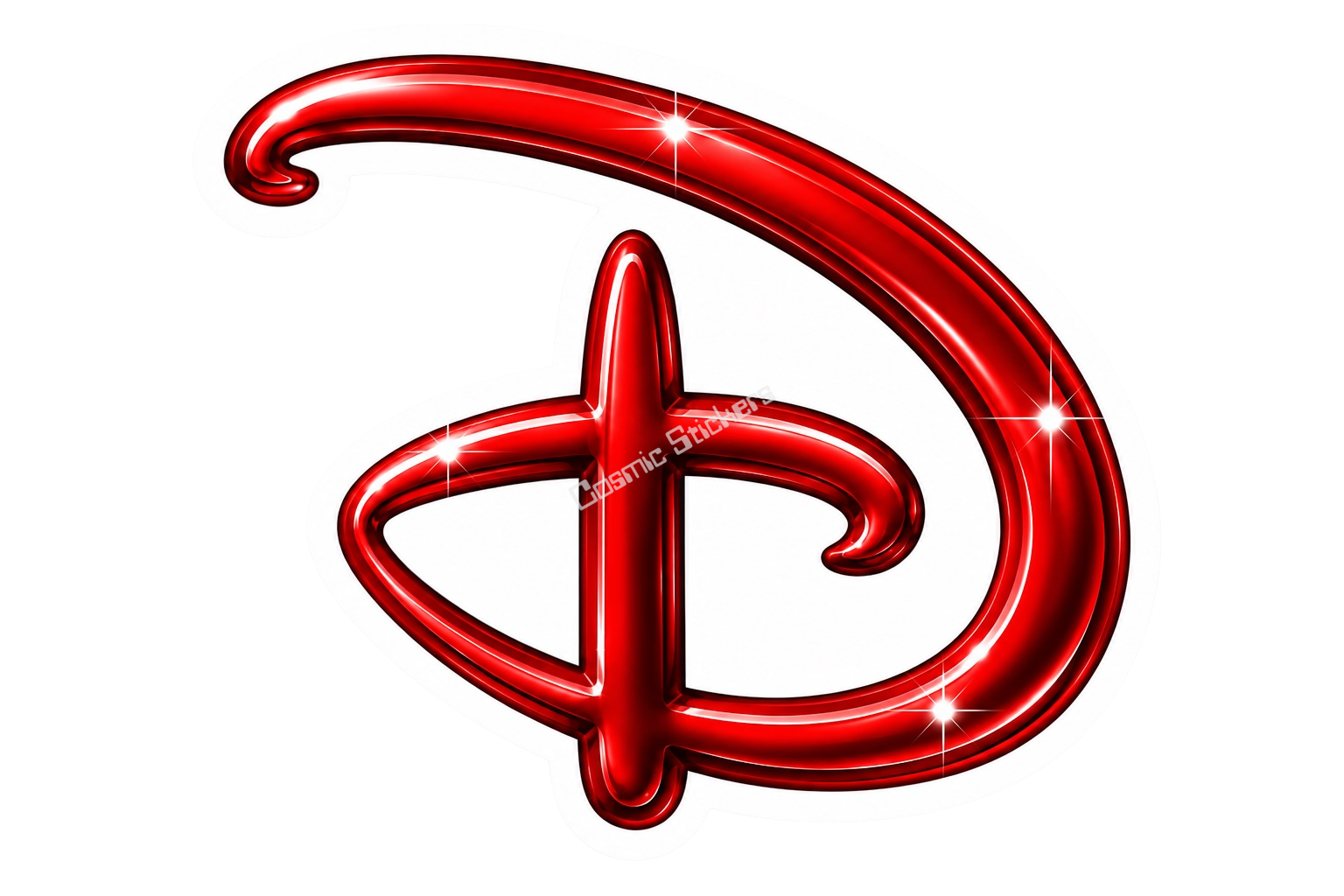“D” Land Theme Park - Red Glossy