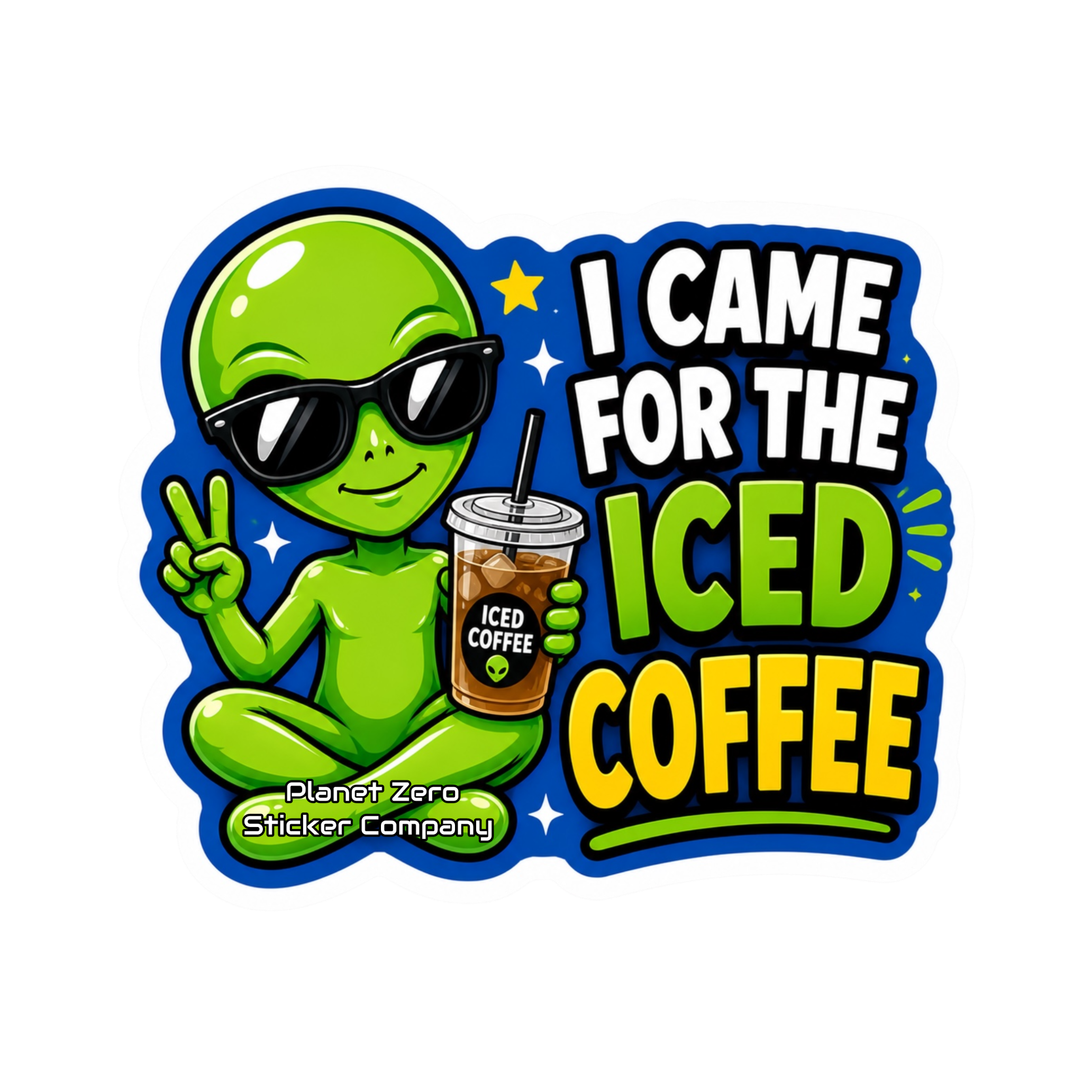 I Came For The Coffee, Alien
