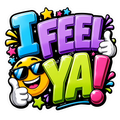 Cosmic Stickers - I Feel Ya!