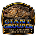 Giant Grouper – Trophy Fish Sticker