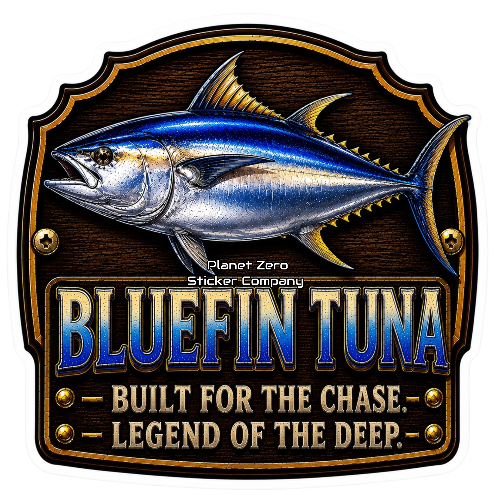 Bluefin Tuna – Trophy Fish Sticker