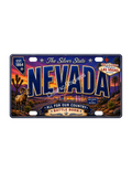 50 State License Plate Sticker Collection •NV•