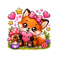 Kawaii Critters •Fox Love•