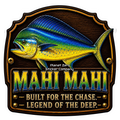Mahi-Mahi – Trophy Fish Sticker