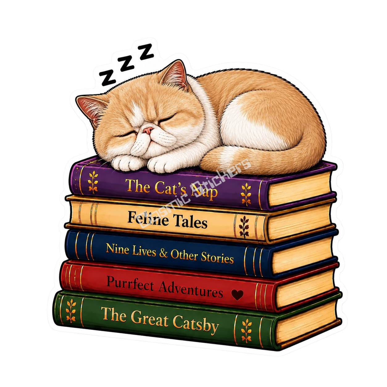 The Cat Nap Collection - Cream Exotic Shorthair