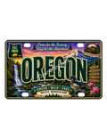 50 State License Plate Sticker Collection •OR•