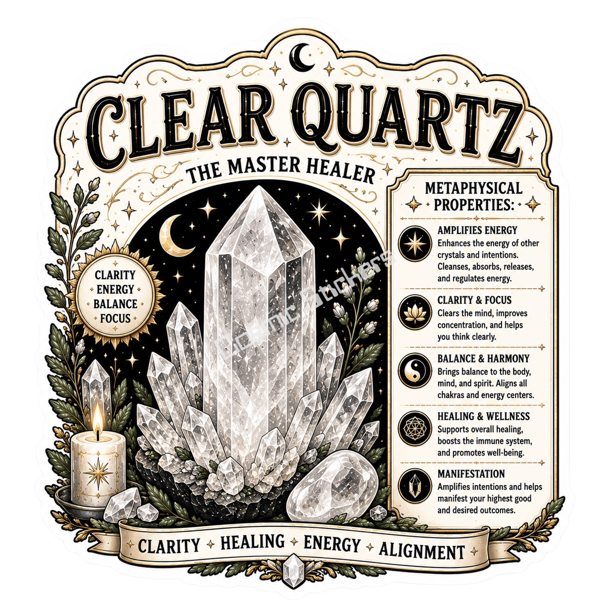 Crystal Properties - Clear Quartz