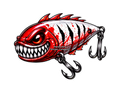 Strike Beasts™️ •Toxic Tide• Fishing Lure Sticker