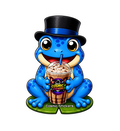 Cosmic Stickers • Cosmic Coffee Frogs • Sir Bluebrew