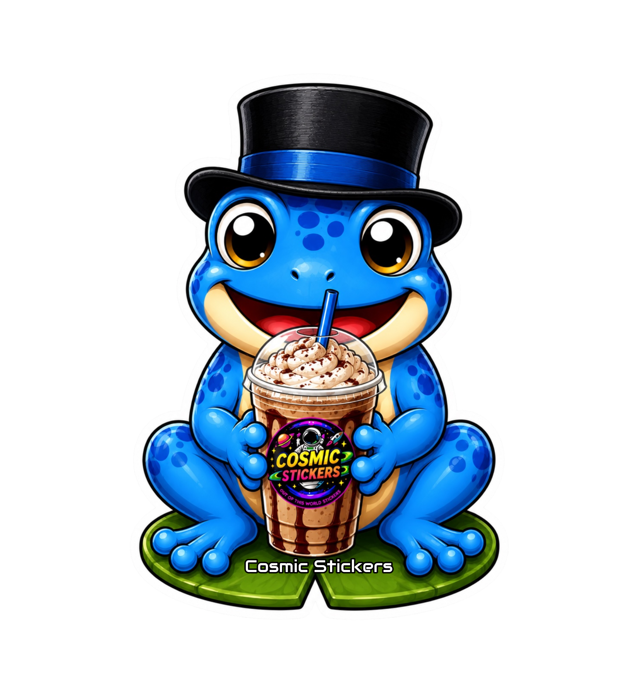 Cosmic Stickers • Cosmic Coffee Frogs • Sir Bluebrew