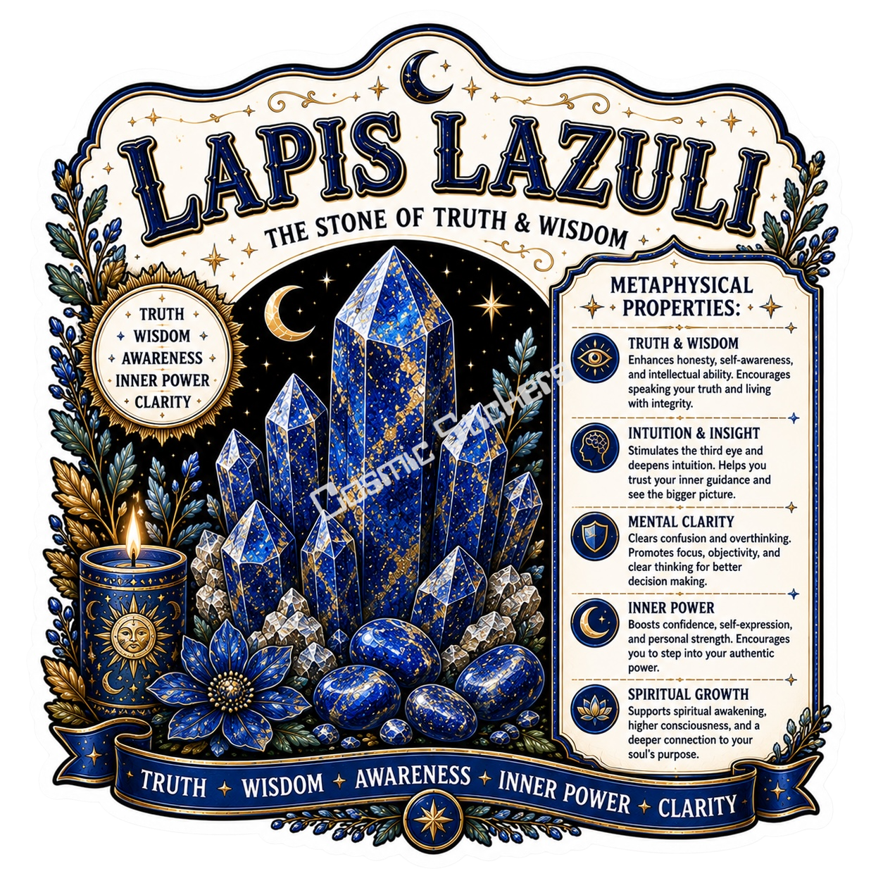 Crystal Properties - Lapis Lazuli