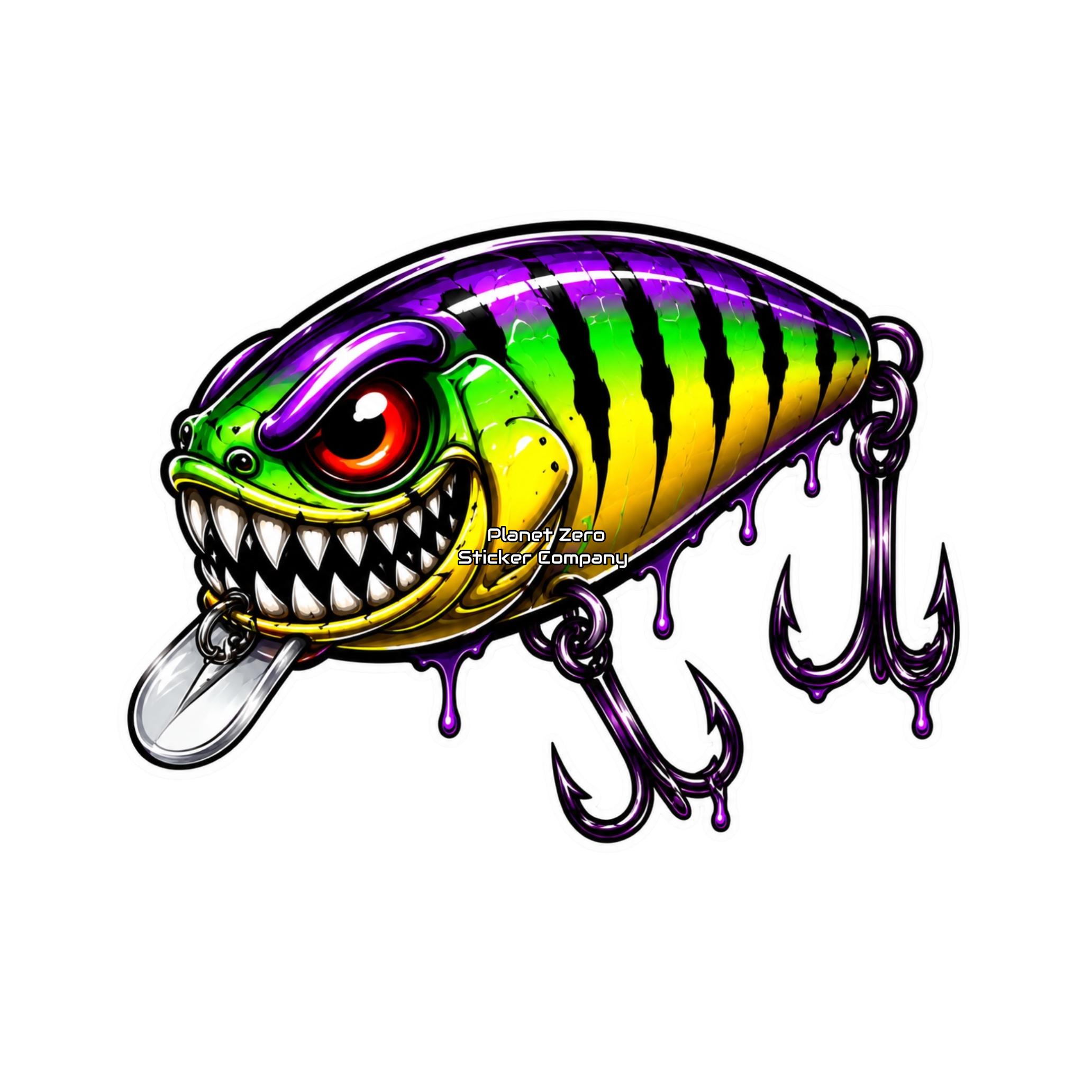 Strike Beasts™️ •Leviathan• Fishing Lure Sticker