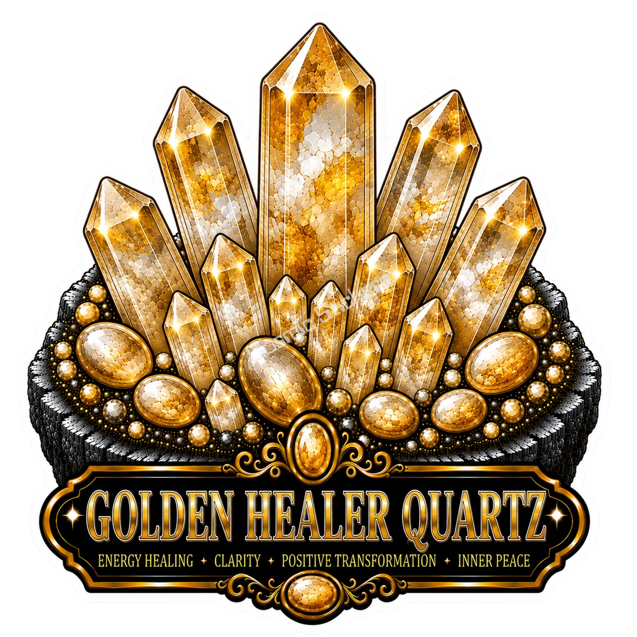 Crystal Meanings Collection - Golden Healer Quartz