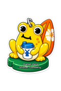 Dutch Frog Charm Drop (Sticker) #1