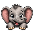 Peekaboo Pals - Elephant