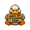 Duck with an Attitude