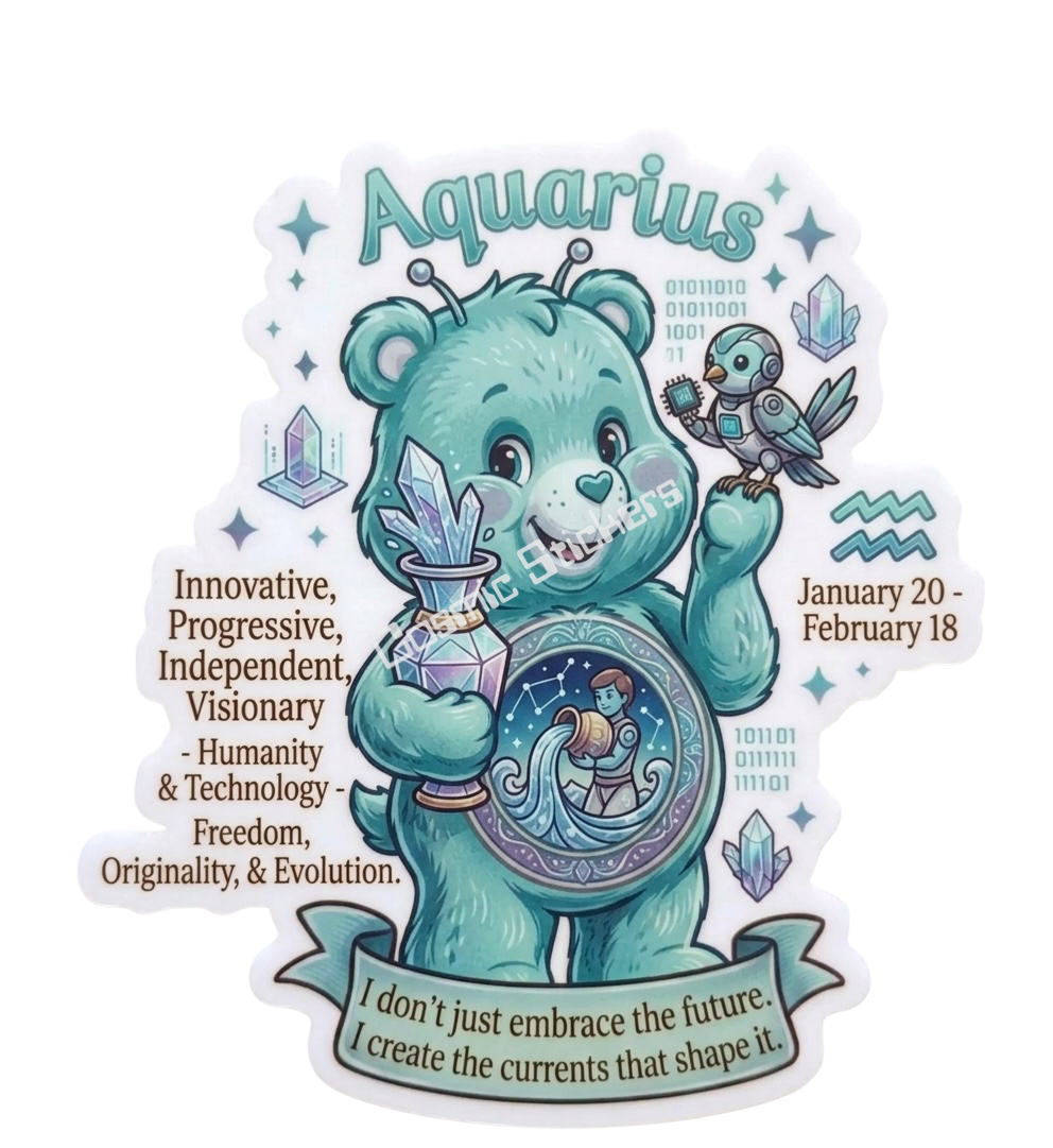 Astrology Bear - Aquarius