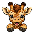 Peekaboo Pals - Highland Giraffe
