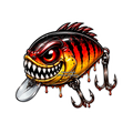 Strike Beasts™️ •Predator• Fishing Lure Sticker