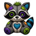 Adorable & Disturbed - Animal Collection - Raccoon