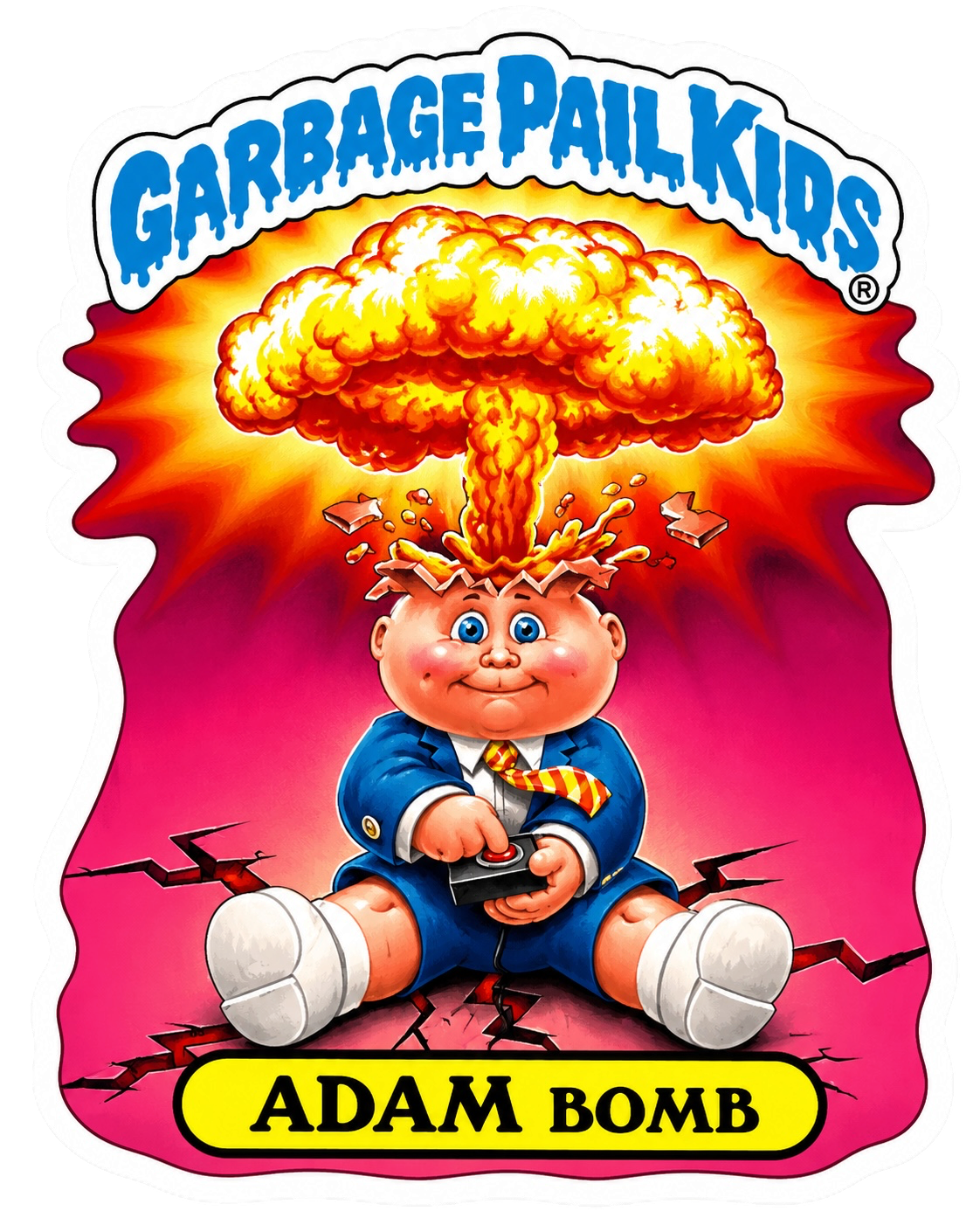 Garbage Pail kids (Adam Bomb)
