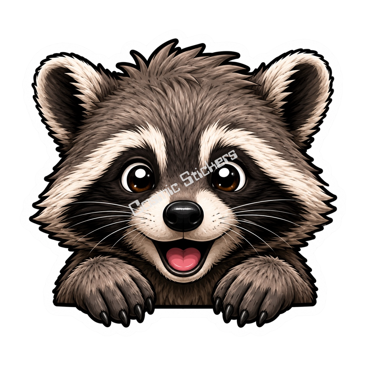 Peekaboo Pals - Raccoon