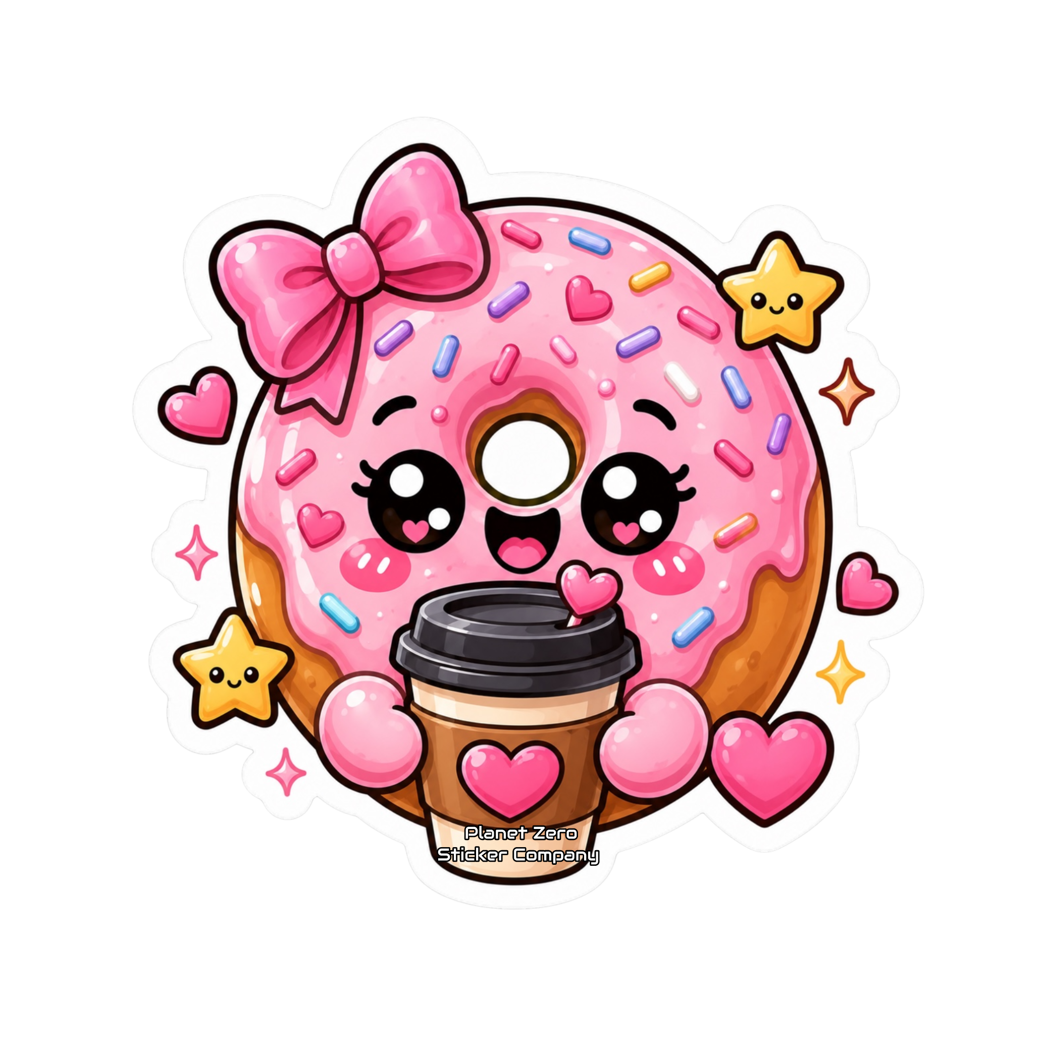 Kawaii Critters •Coffee & Donut Love•
