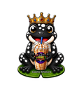 Cosmic Stickers • Cosmic Coffee Frogs • King Croak