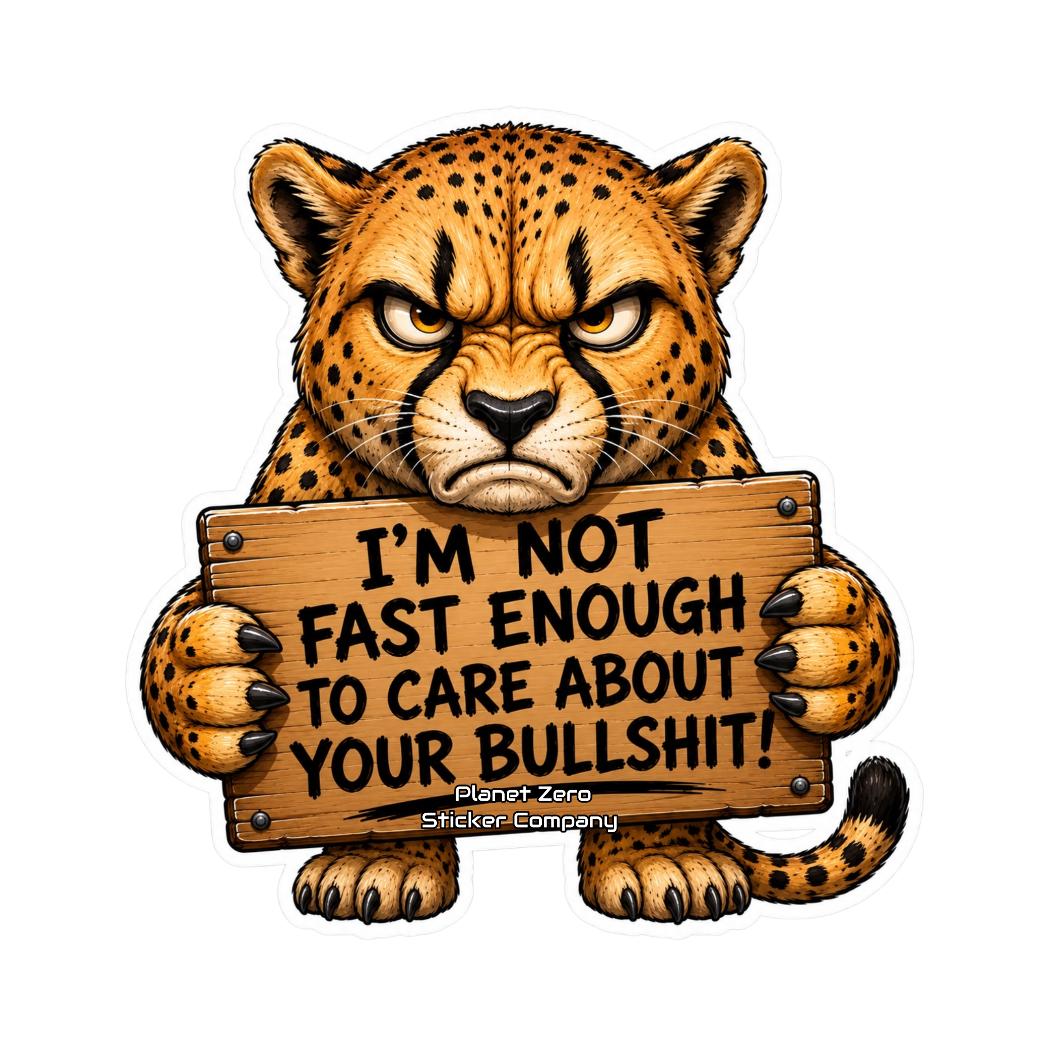 Cheetah with an Attitude