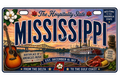 50 State License Plate Sticker Collection •MS•