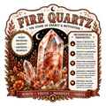 Crystal Properties - Fire Quartz
