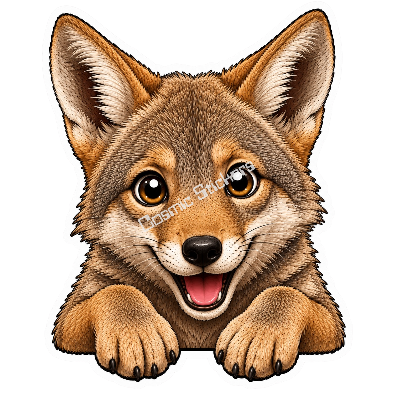 Peekaboo Pals - Coyote