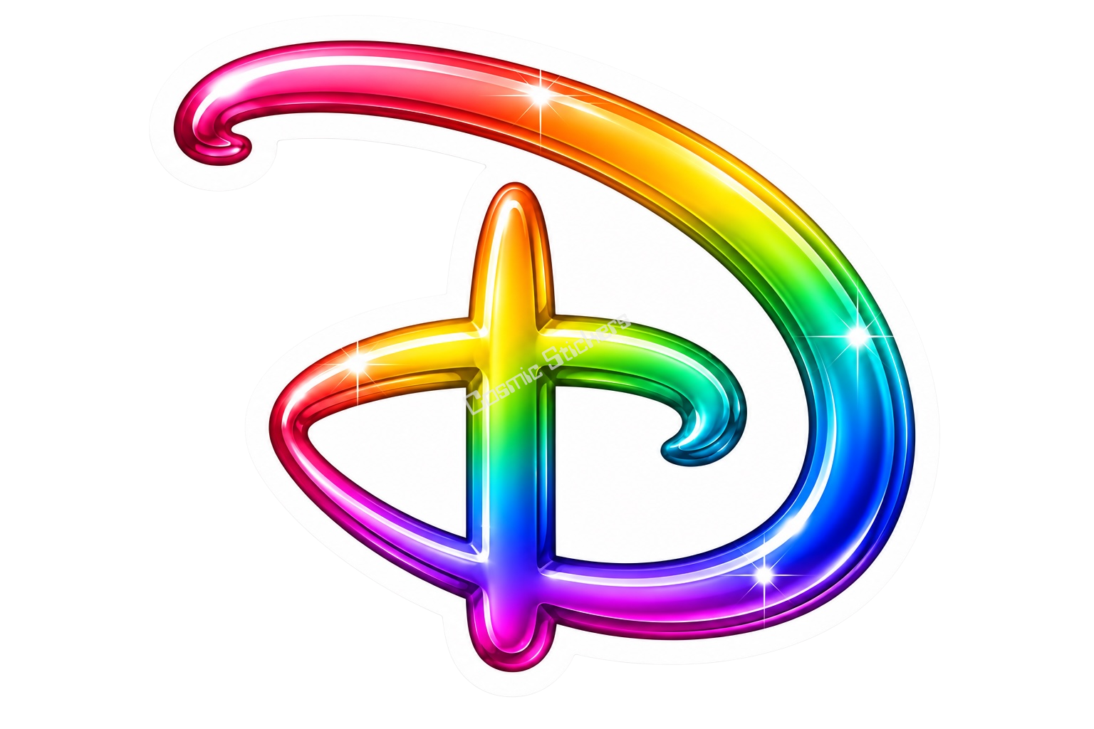 “D” Land Theme Park - Rainbow Glossy