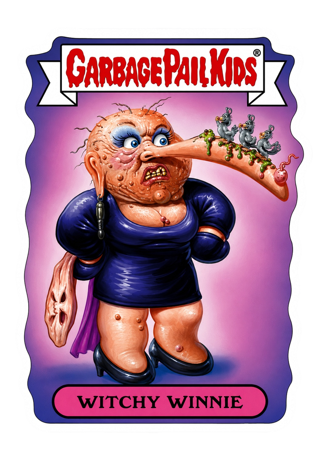 Garbage Pail kids (Witchy Winnie)