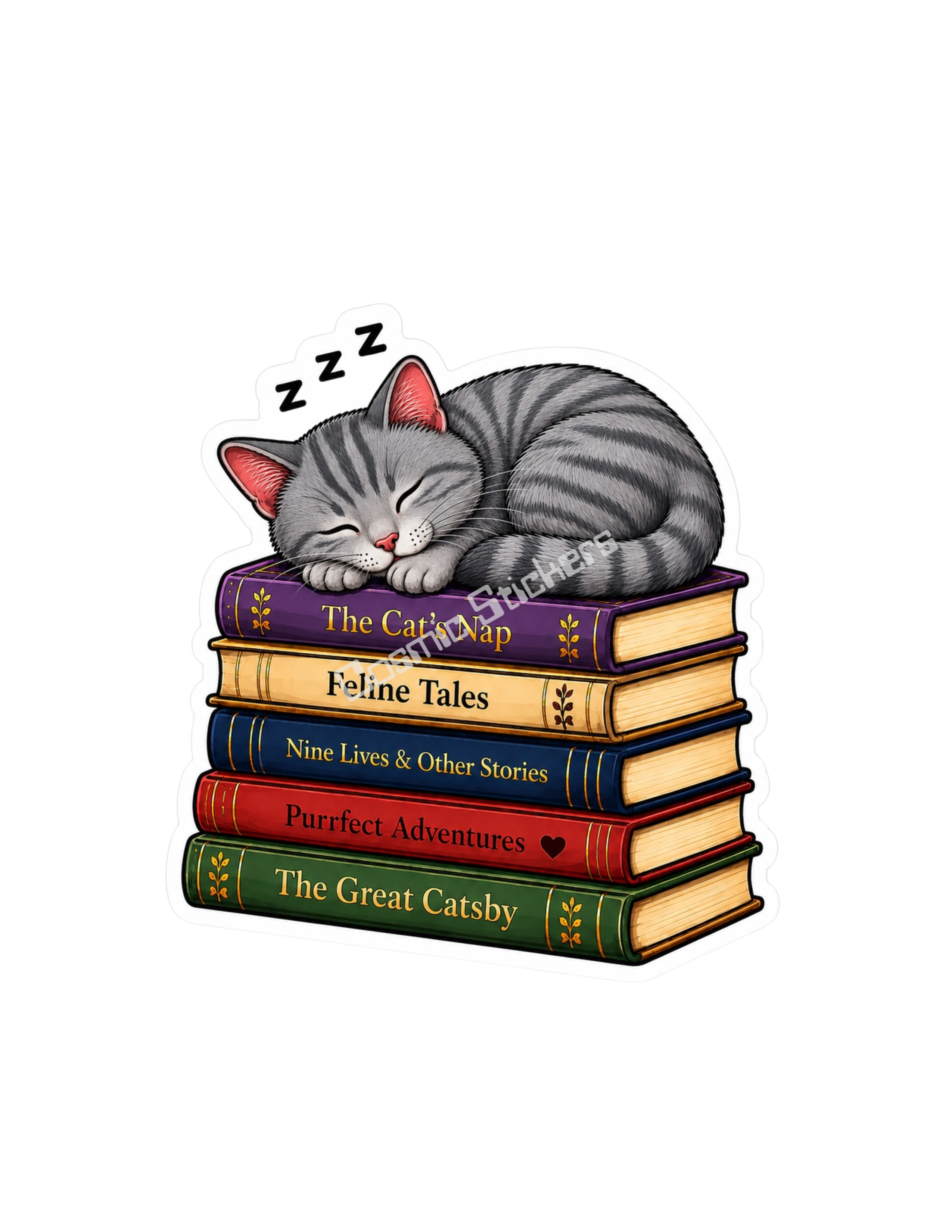 The Cat Nap Collection - Dark Gray Tabby