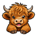 Peekaboo Pals - Highland Cow
