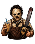 Caffeinated Nightmares - Leather Face
