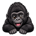 Peekaboo Pals - Gorilla