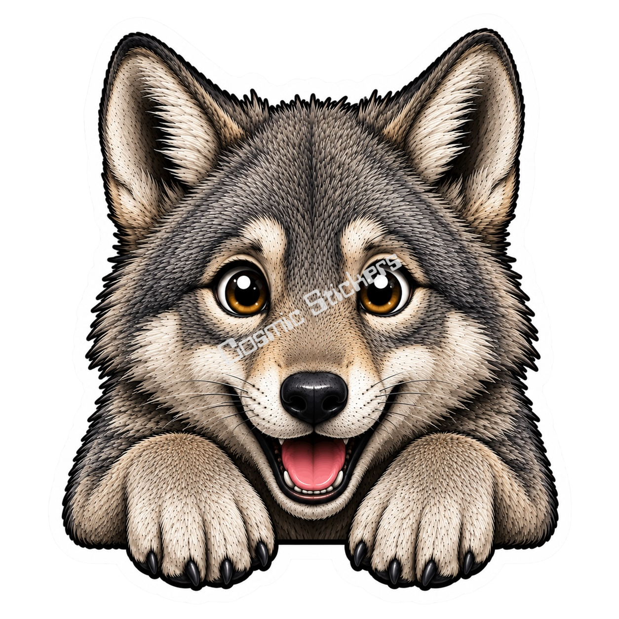Peekaboo Pals - Wolf