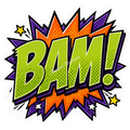 Cosmic Stickers - Bam!