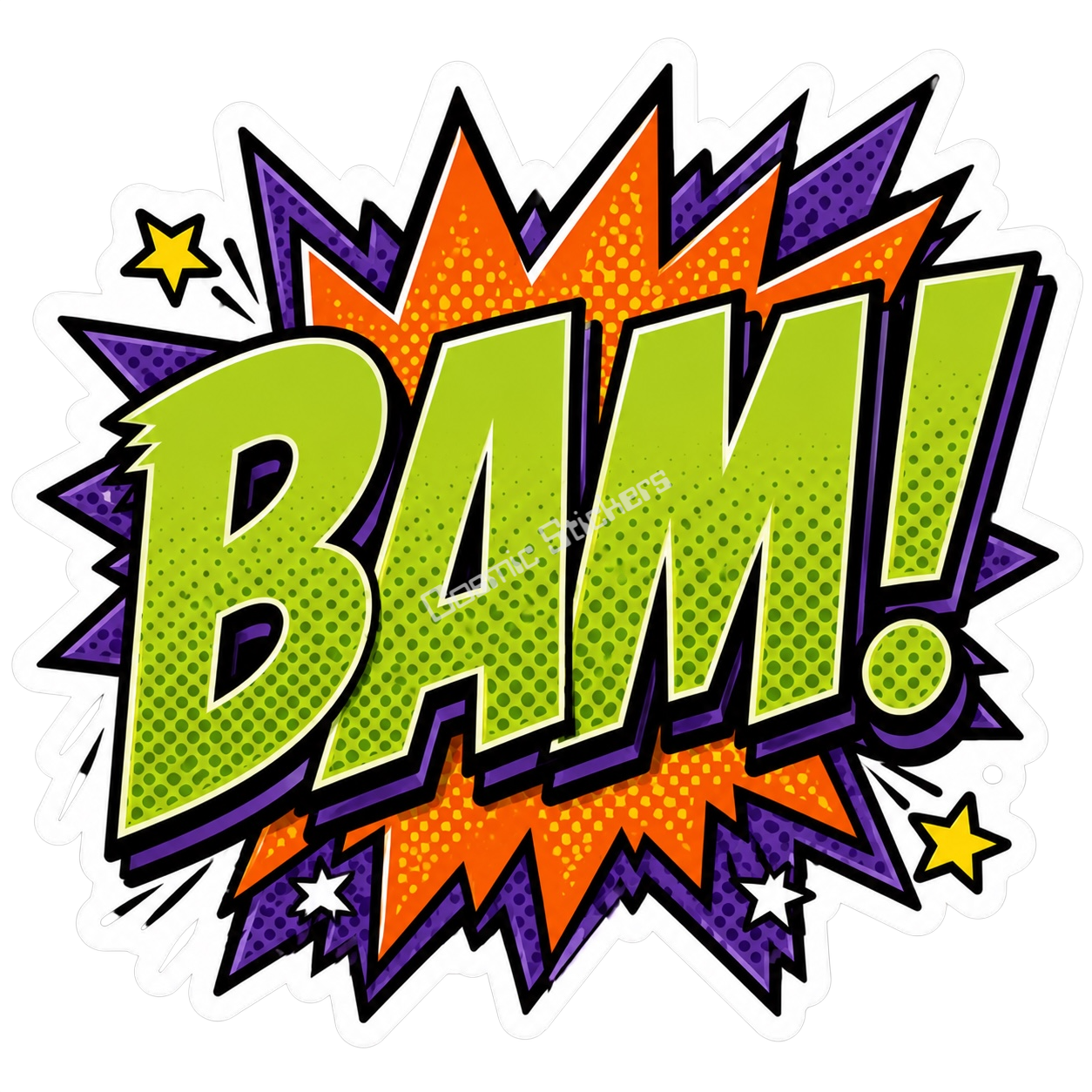 Cosmic Stickers - Bam!