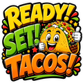 Cosmic Stickers - Ready! Set! Tacos!