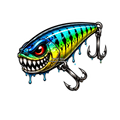 Strike Beasts™️ •Berserker• Fishing Lure Sticker