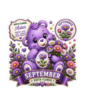 Birth Flower Bear - September