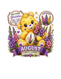 Birth Flower Bear - August