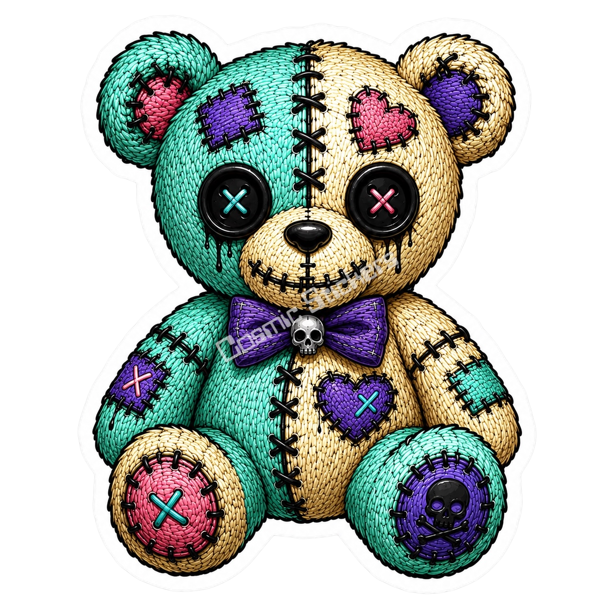 Adorable & Disturbed - Animal Collection - Two Tone Bear