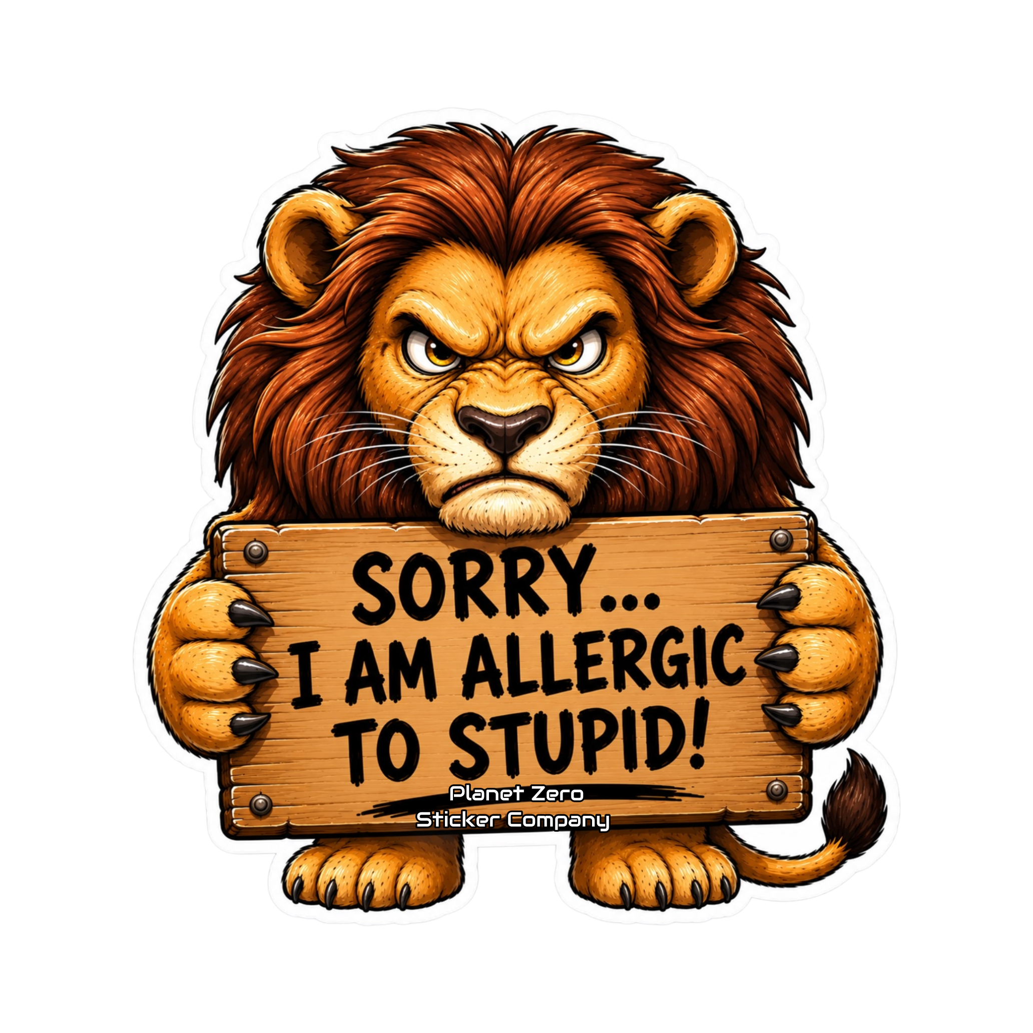 Lion with an Attitude