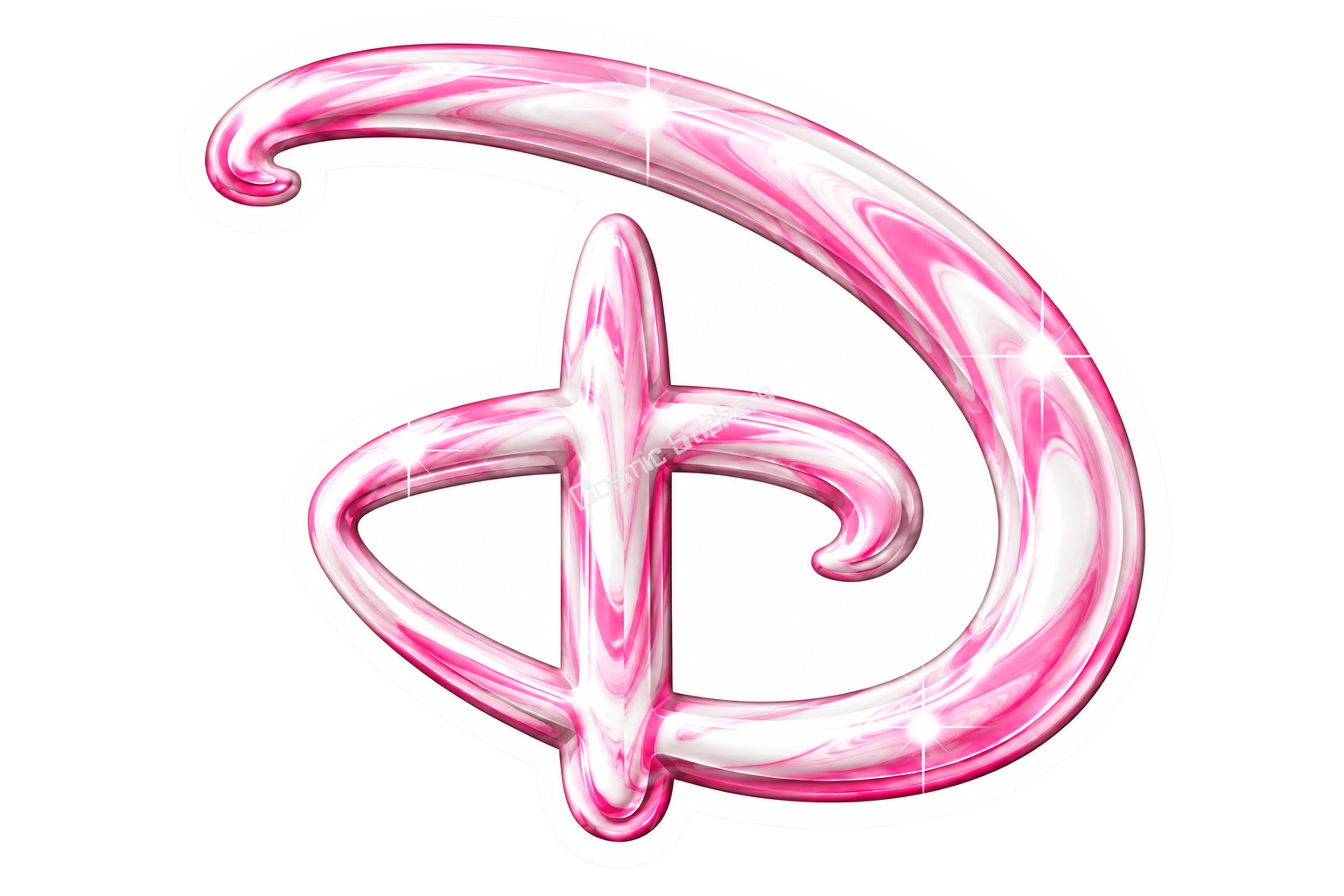 “D” Land Theme Park - Candy Cane Glossy